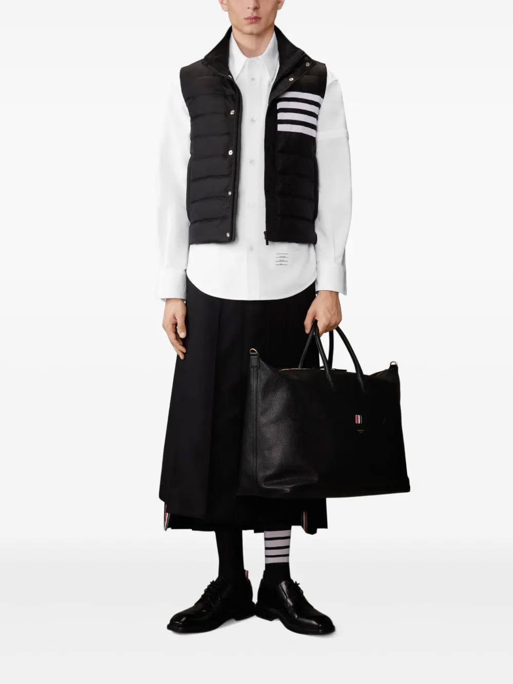 armband-detail chest-pocket shirt