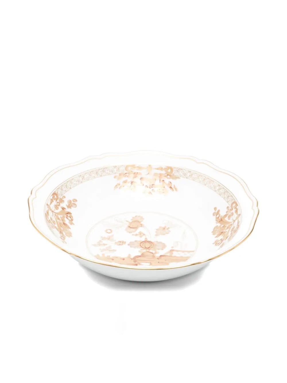 floral round serving bowl (34.8cm)