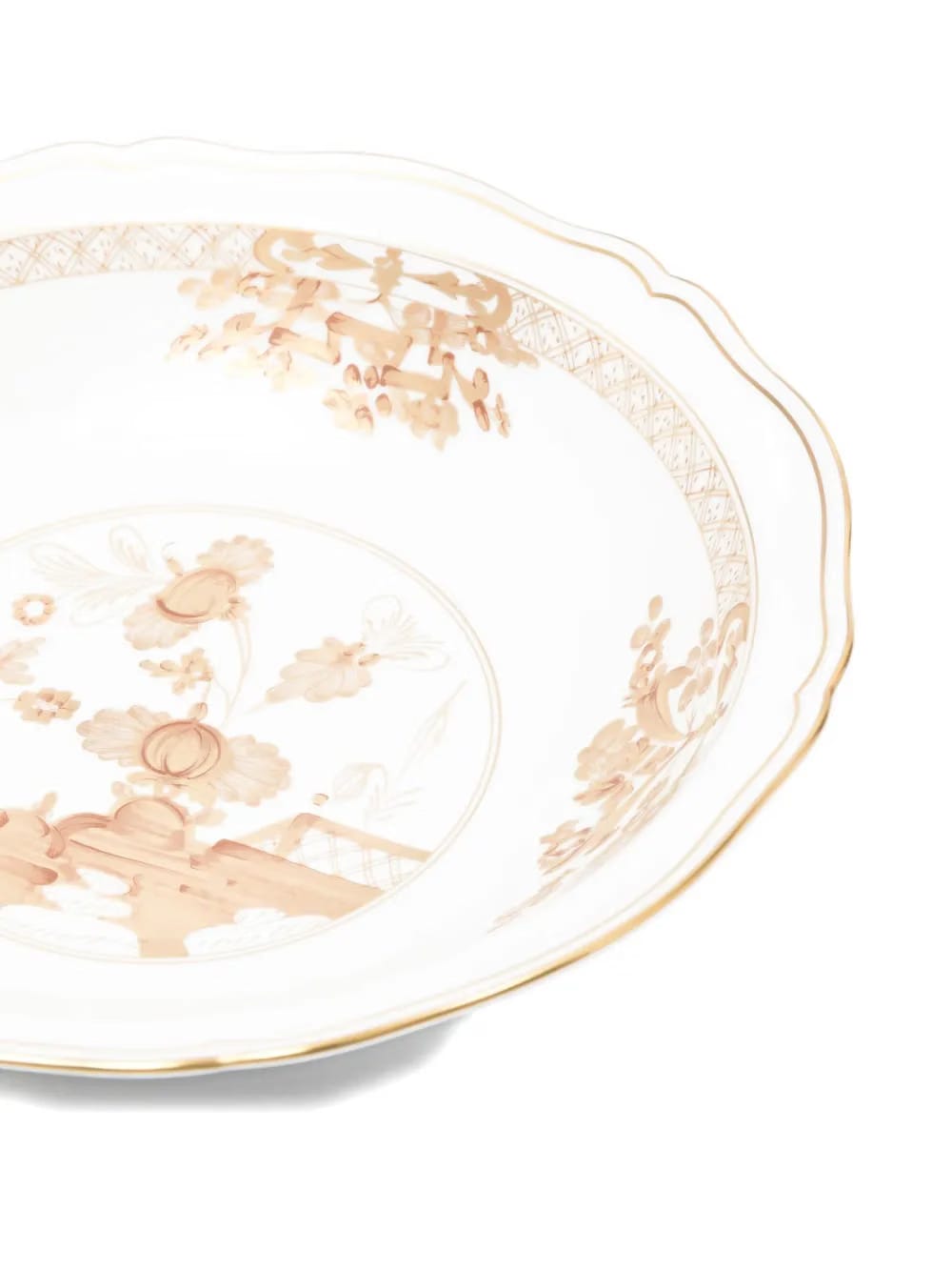floral round serving bowl (34.8cm)
