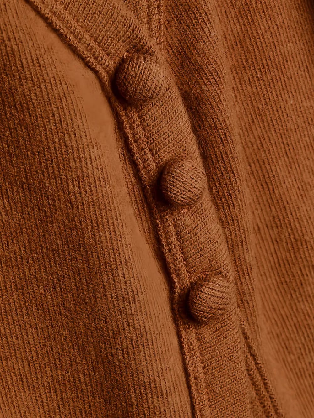 Millie button V-neck cardigan