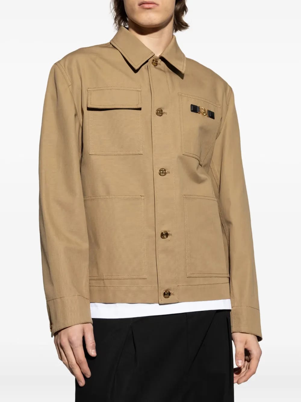 Medusa Biggie buttoned-up jacket