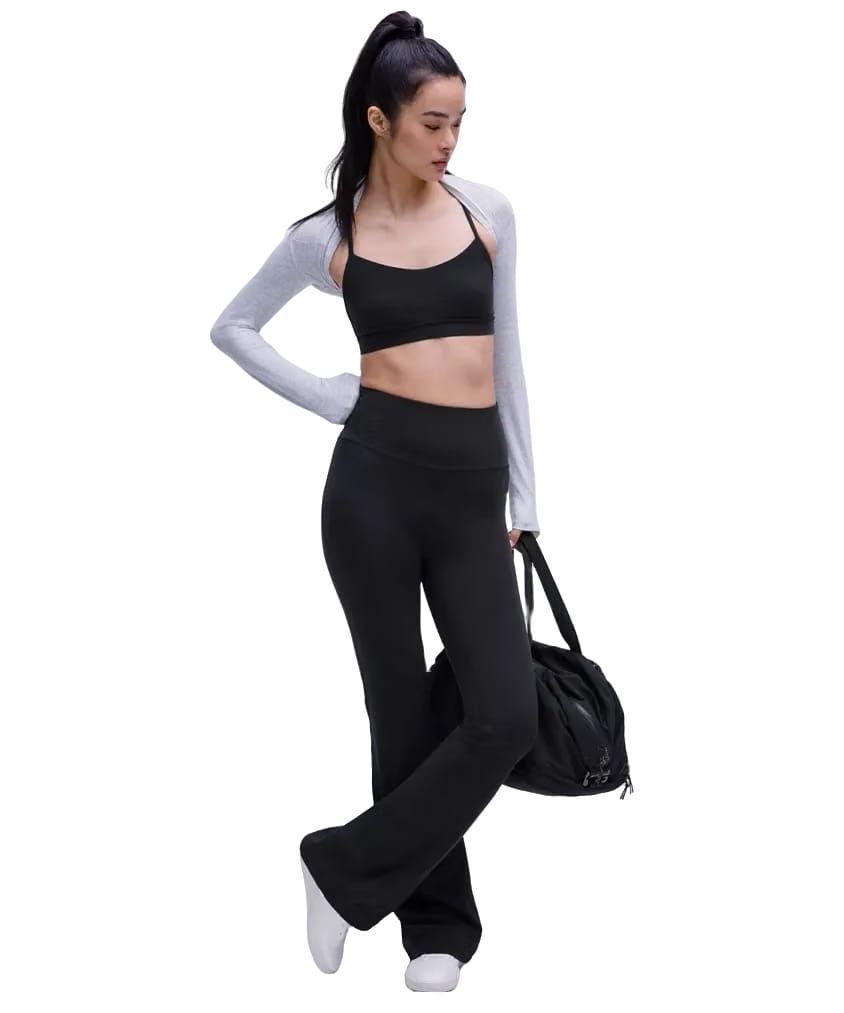 Lululemon Groove Nulu Super-High-Rise Flared Pant Black