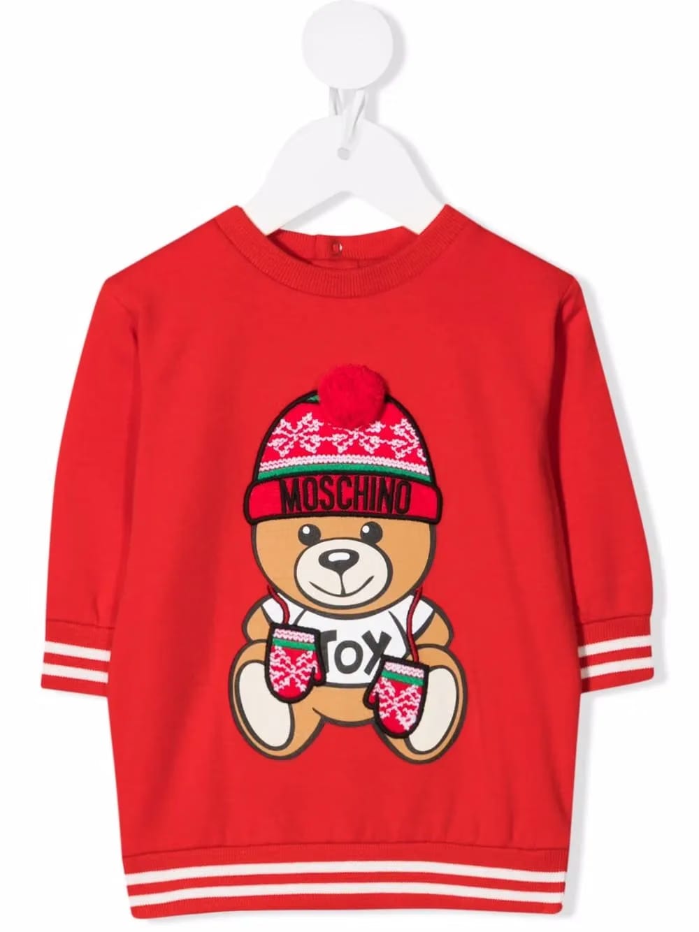 Teddy Bear sweatshirt dress
