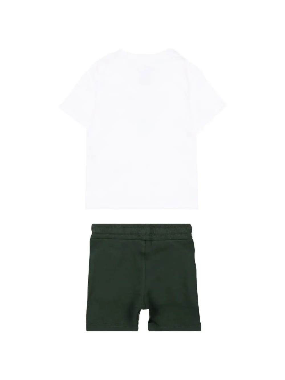 graphic-print shorts set