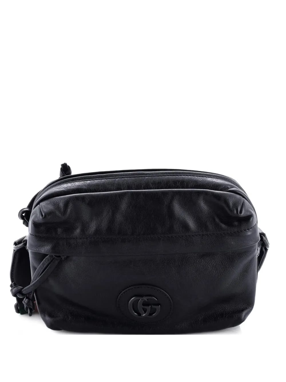 Tonal Double G Shoulder Bag Leather crossbody bag
