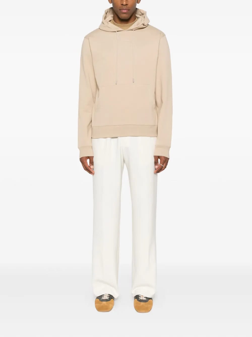 drawstring-detail sweater
