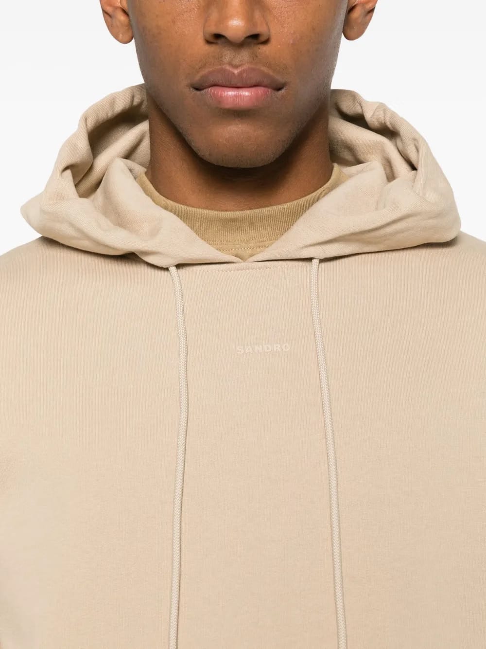 drawstring-detail sweater