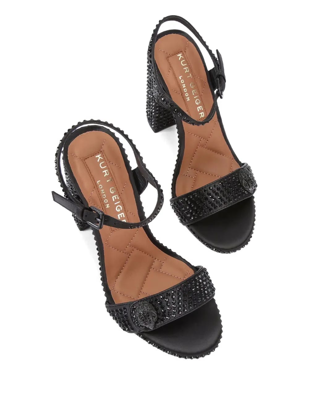 Kensington Langley crystal-embellished sandals