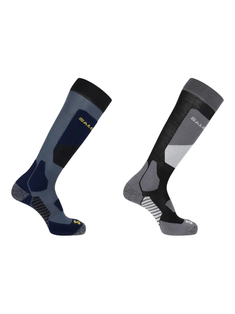 panelled ski socks