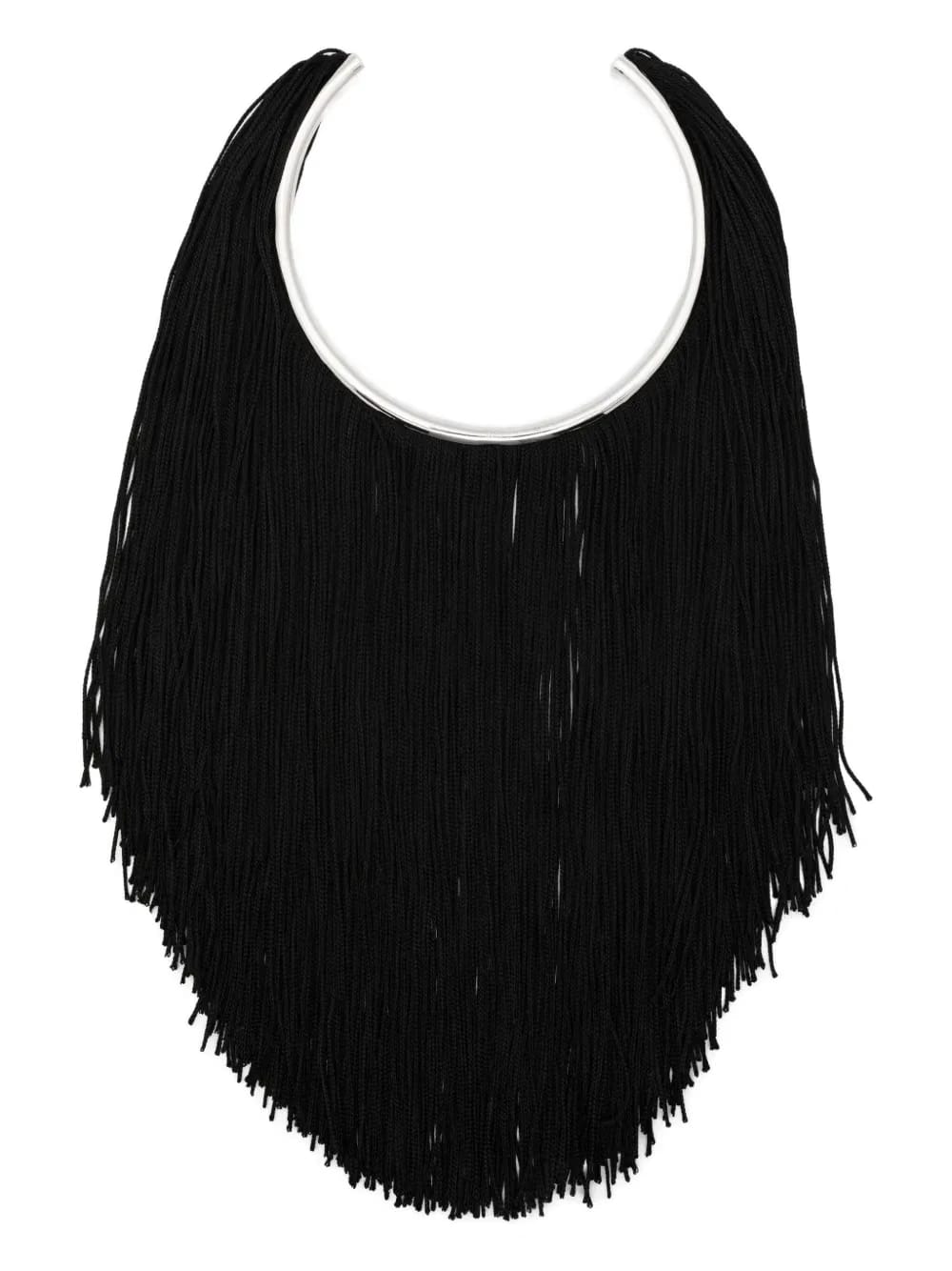 cord-fringe necklace