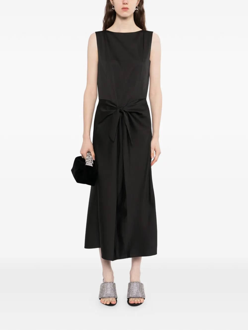 Origami midi dress