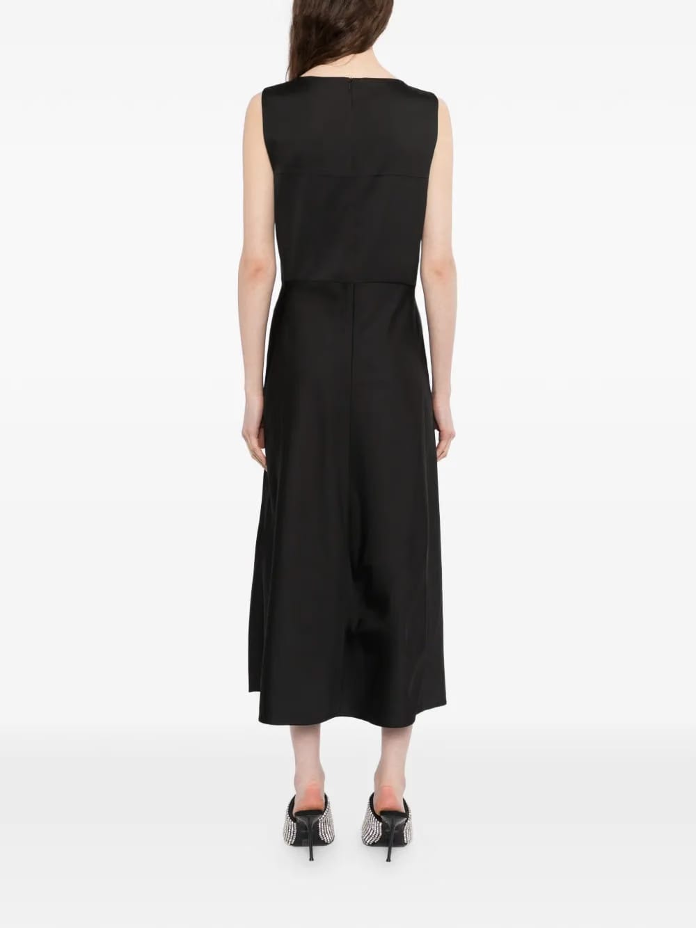 Origami midi dress