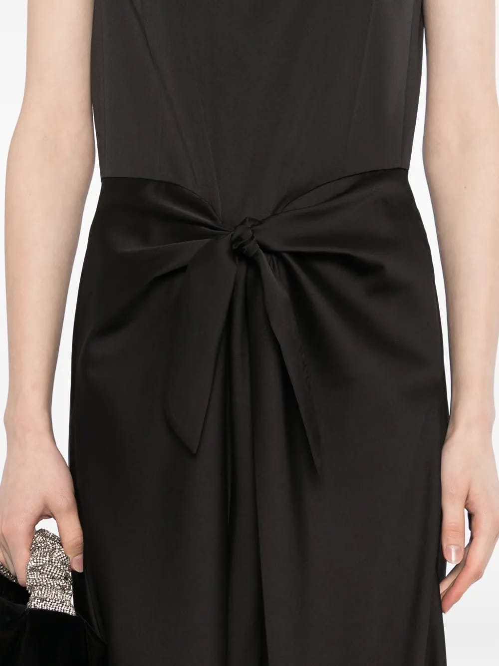 Origami midi dress