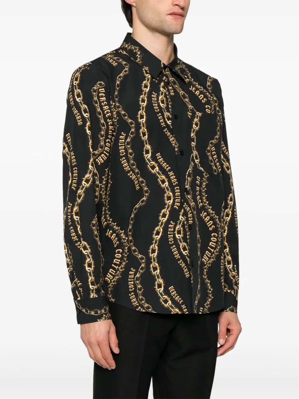 Chain Couture cotton shirt
