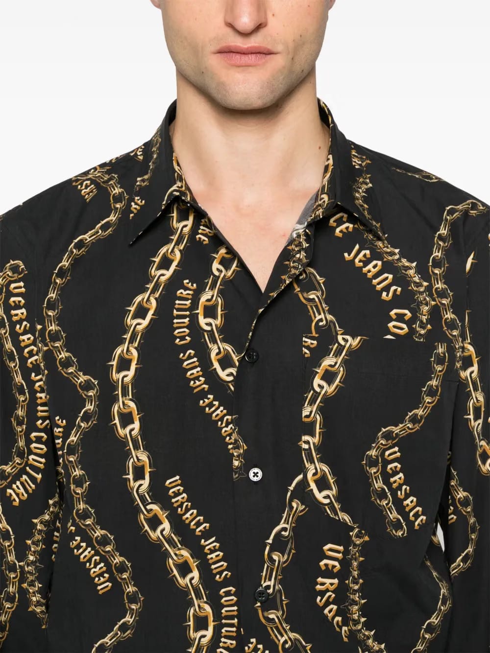 Chain Couture cotton shirt
