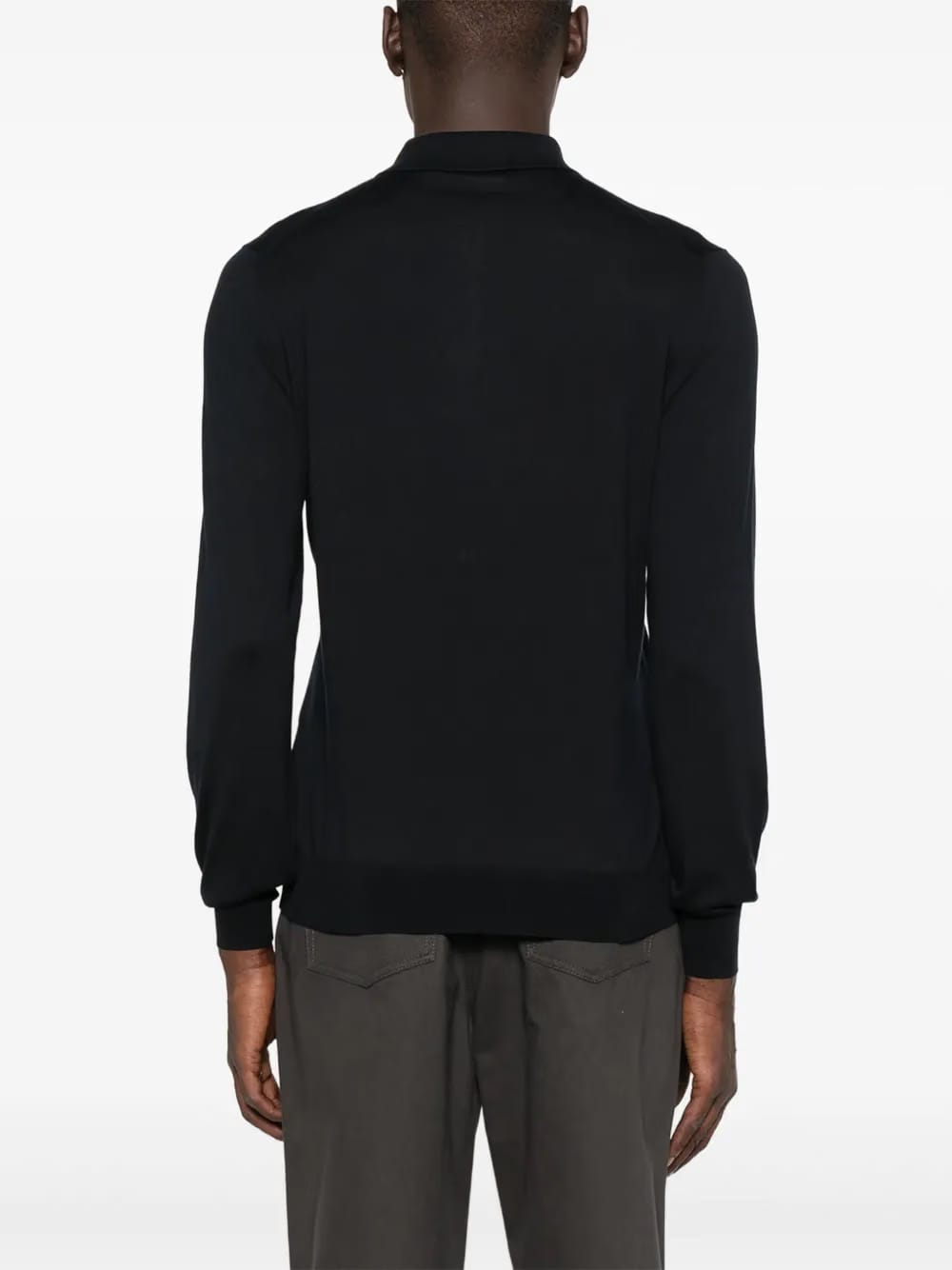 Pablo long-sleeve polo shirt