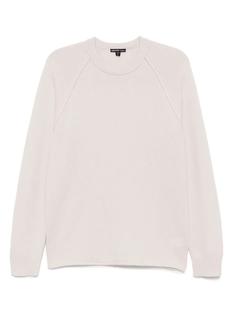 recycled cashmere raglan jumper