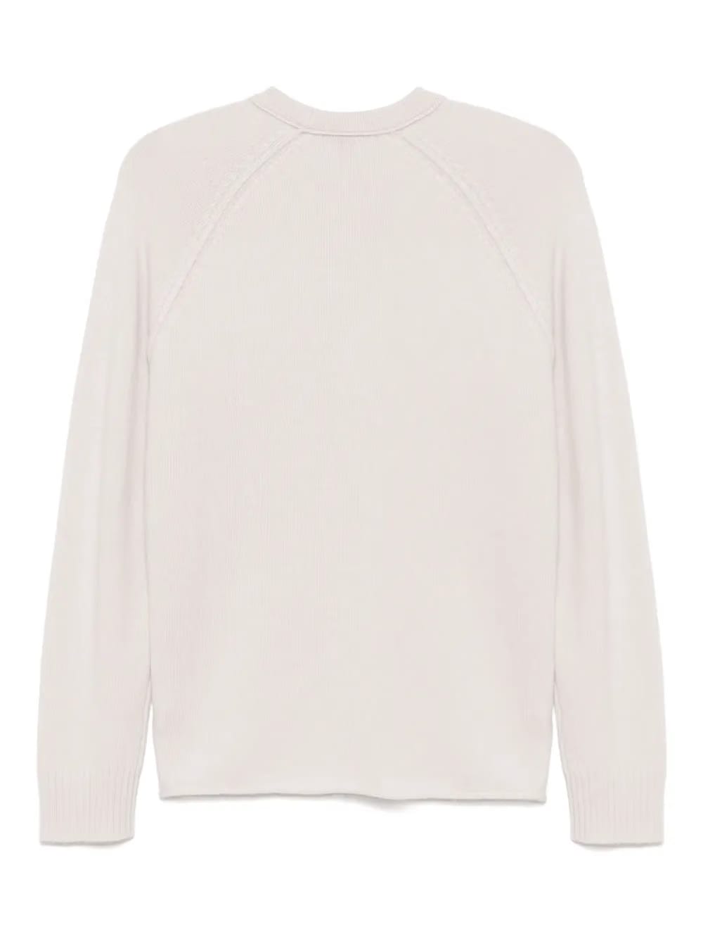 recycled cashmere raglan jumper