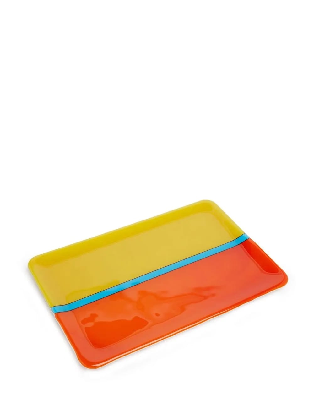 Murano colour-block tray