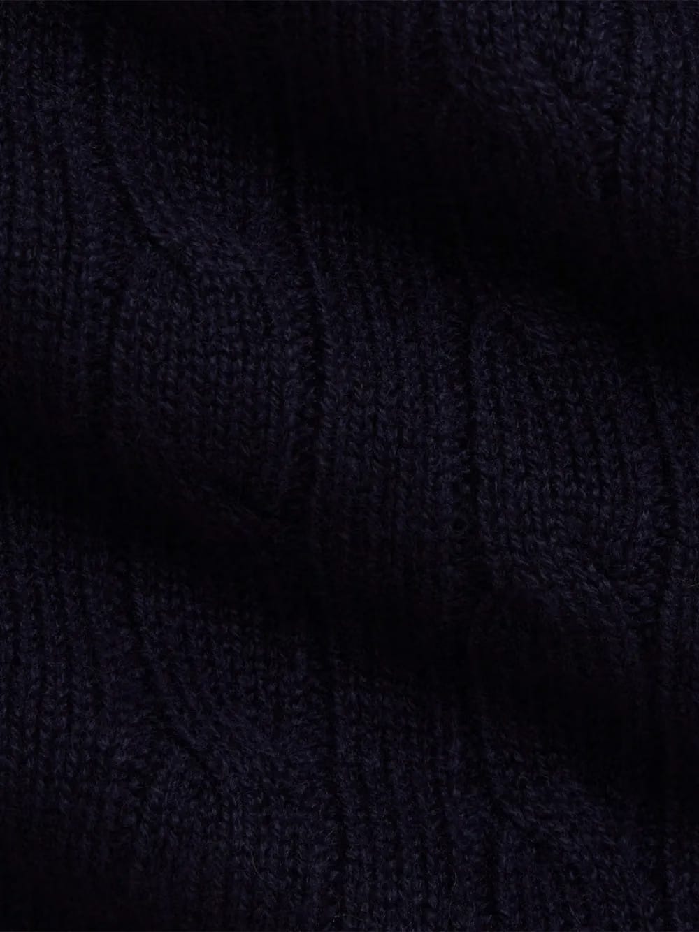 cable-knit cashmere blanket