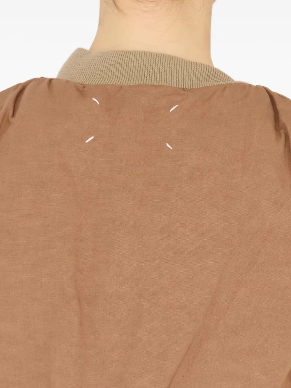 linen-blend waistcoat