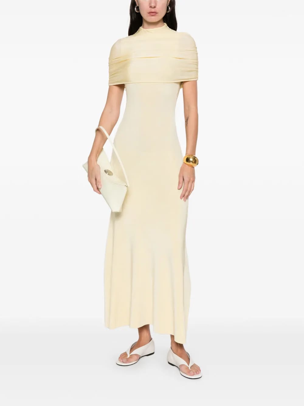 cutout midi dress
