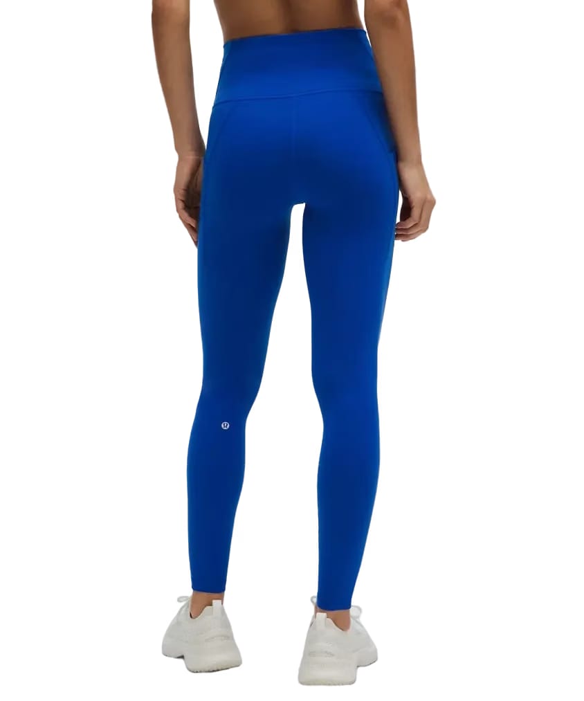 Wunder Train High-Rise Tight with Pockets 28" Goodnight Plum