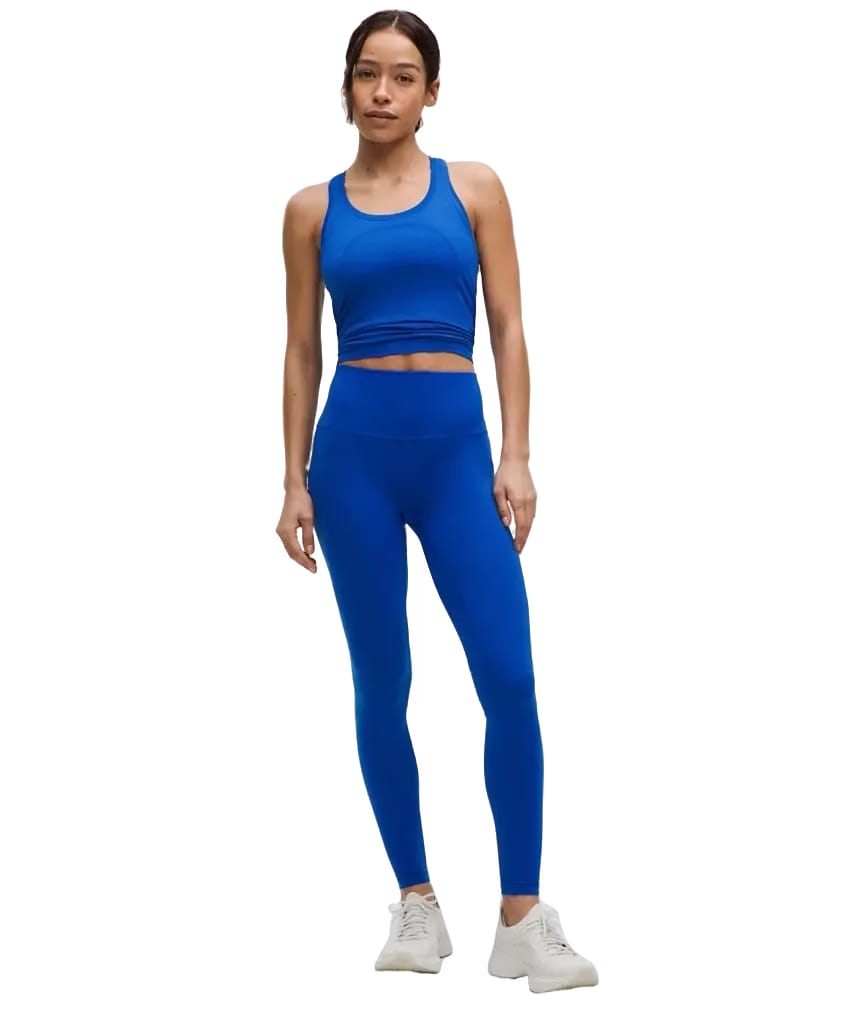 Wunder Train High-Rise Tight with Pockets 28" Goodnight Plum