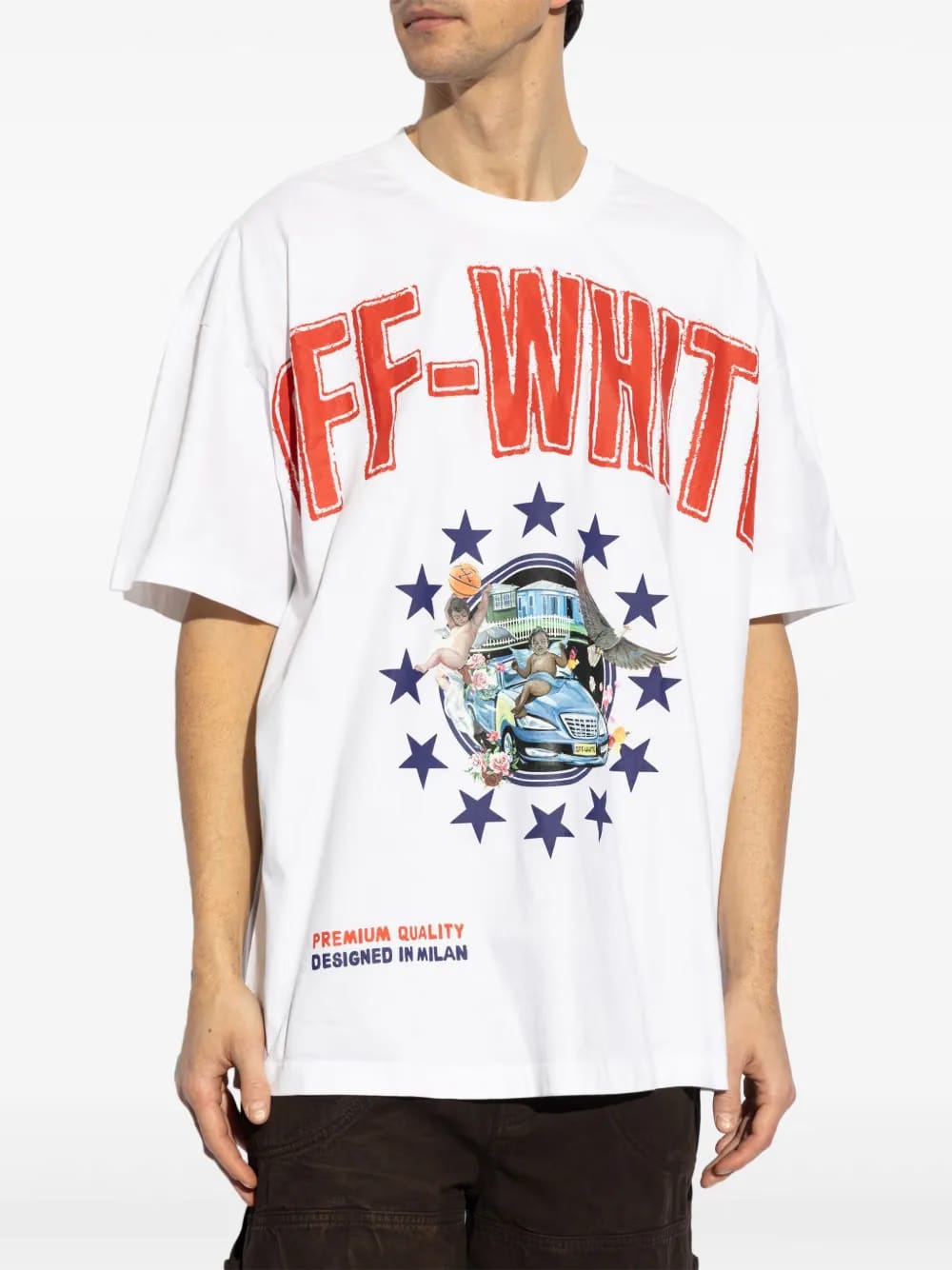 logo-graphic-print cotton T-Shirt