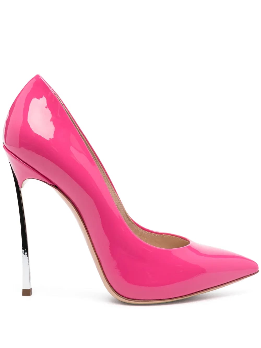 Blade 120mm patent leather pumps