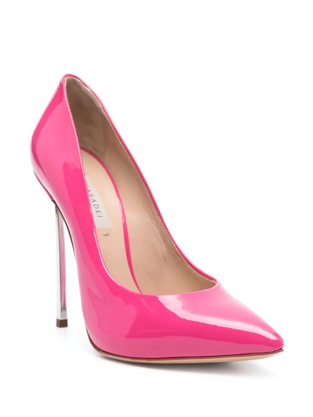 Blade 120mm patent leather pumps