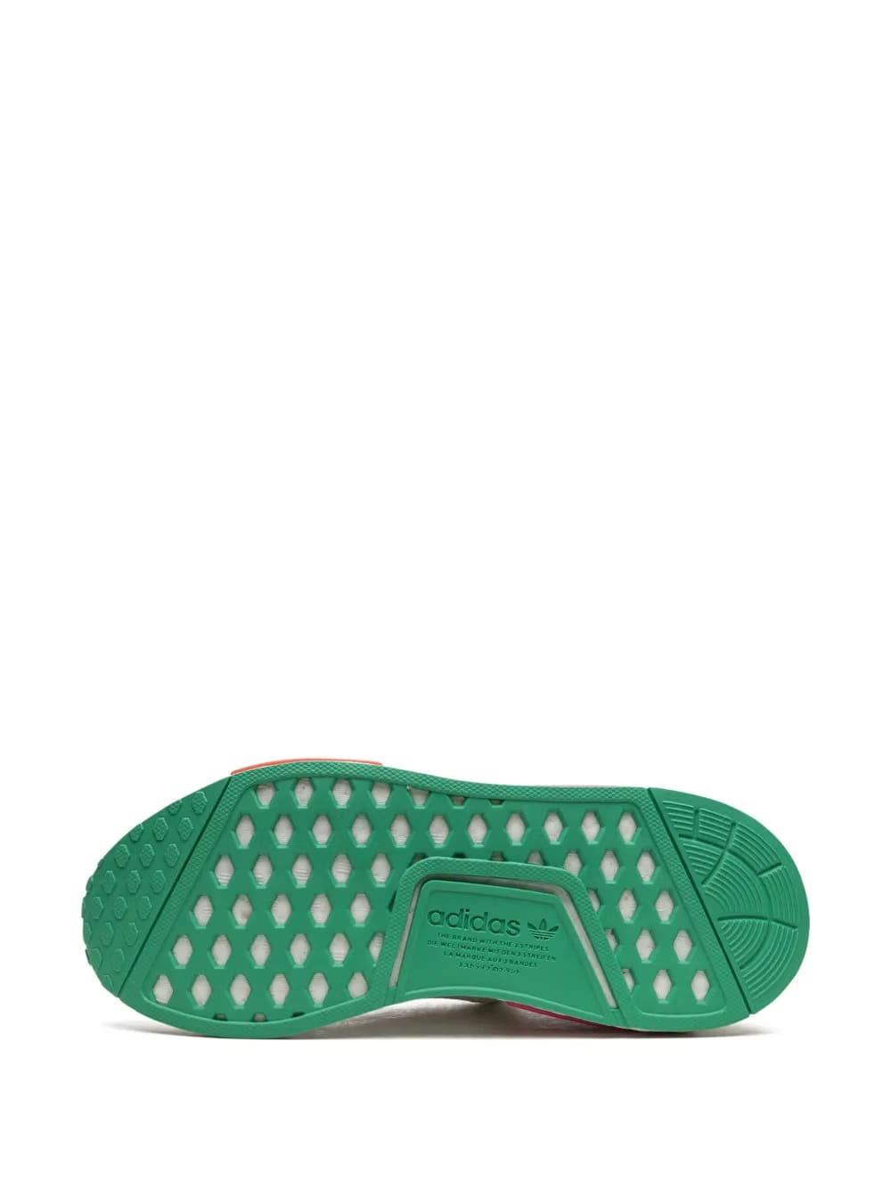 NMD_R1 "White Magenta Green" sneakers