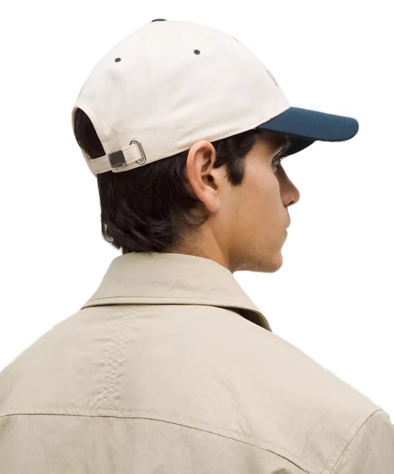 Lululemon Classic Ball Cap Structured Light Ivory/True Navy