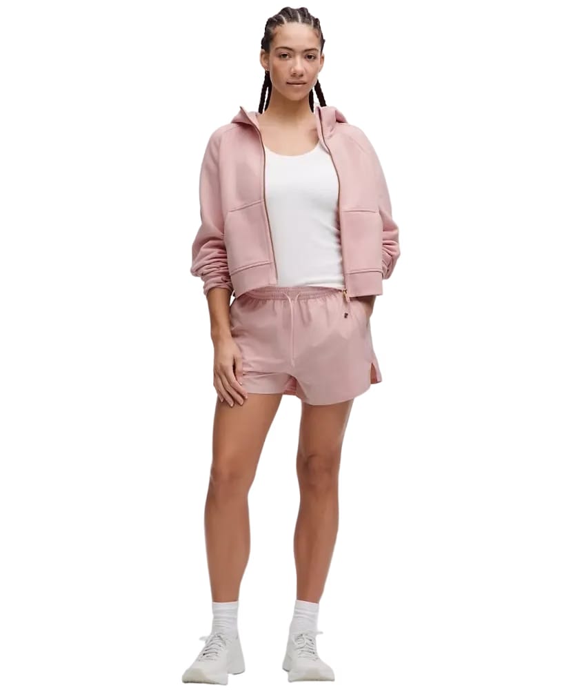 Lululemon Scuba Oversized Full-Zip Hoodie Pink Haze/Rose Gold