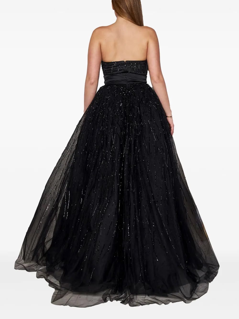 open-front maxi skirt