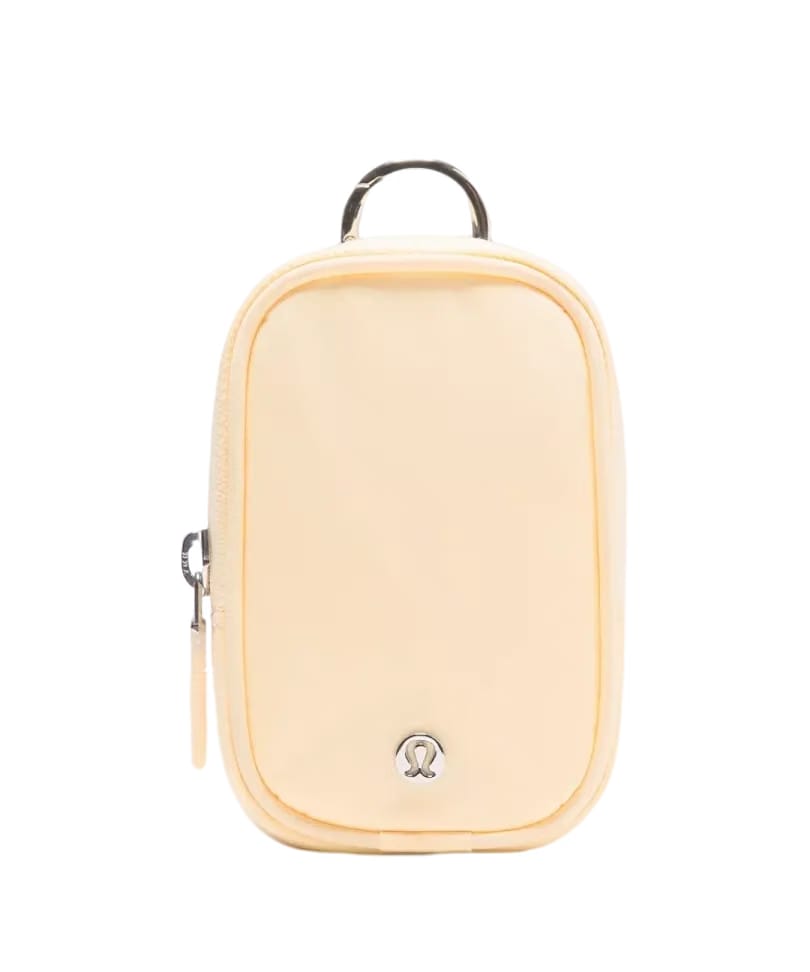 Lululemon Clippable Nano Pouch Butter Cream