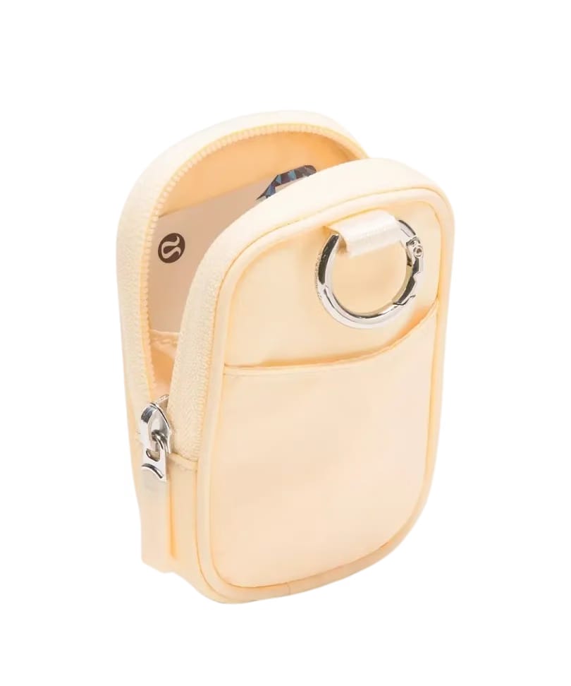 Lululemon Clippable Nano Pouch Butter Cream