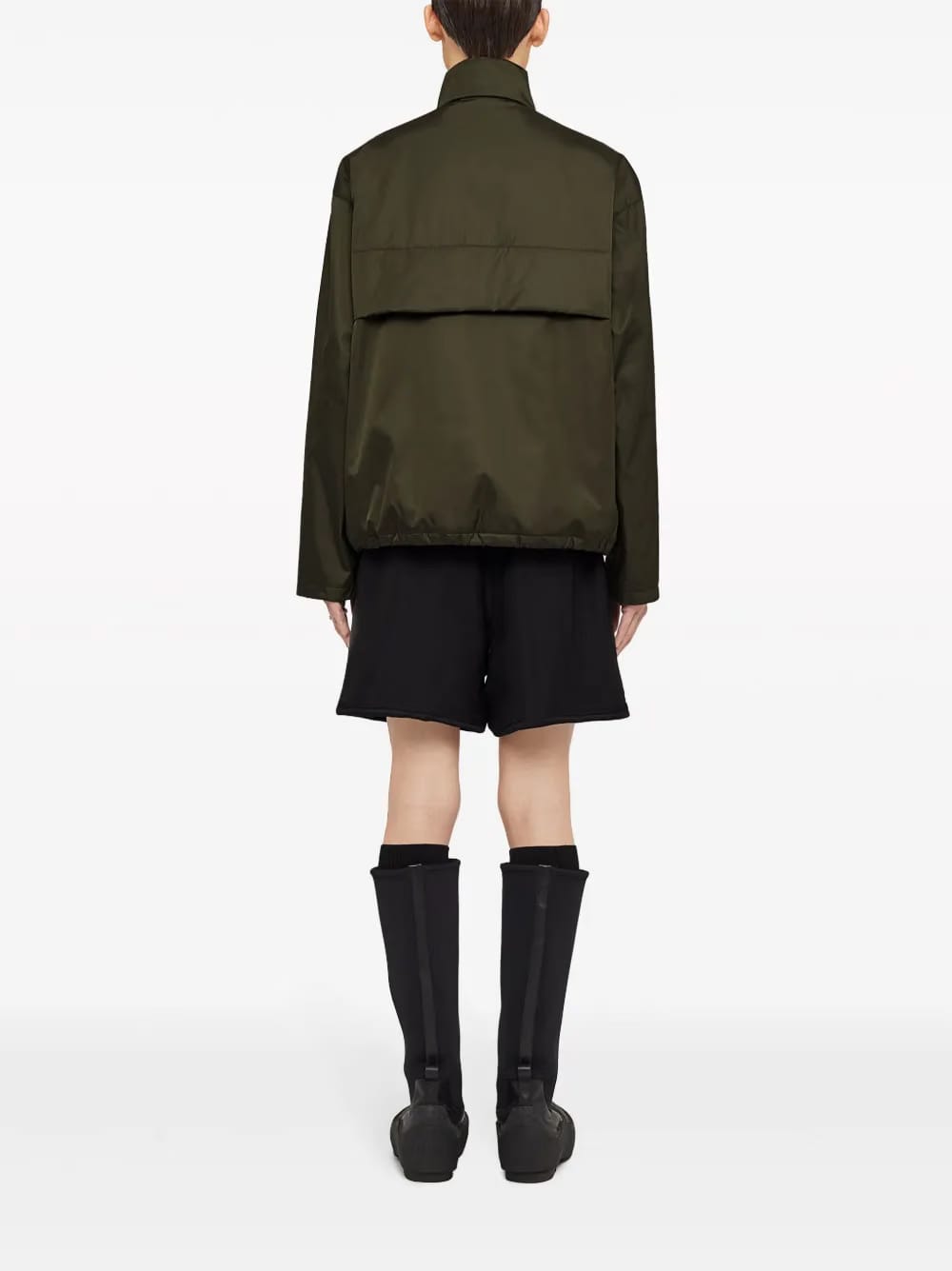 funnel-neck padded jacket