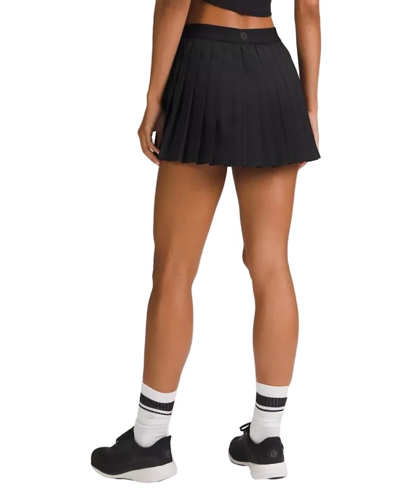 Lululemon High-Rise Pleated Tennis Skirt Black