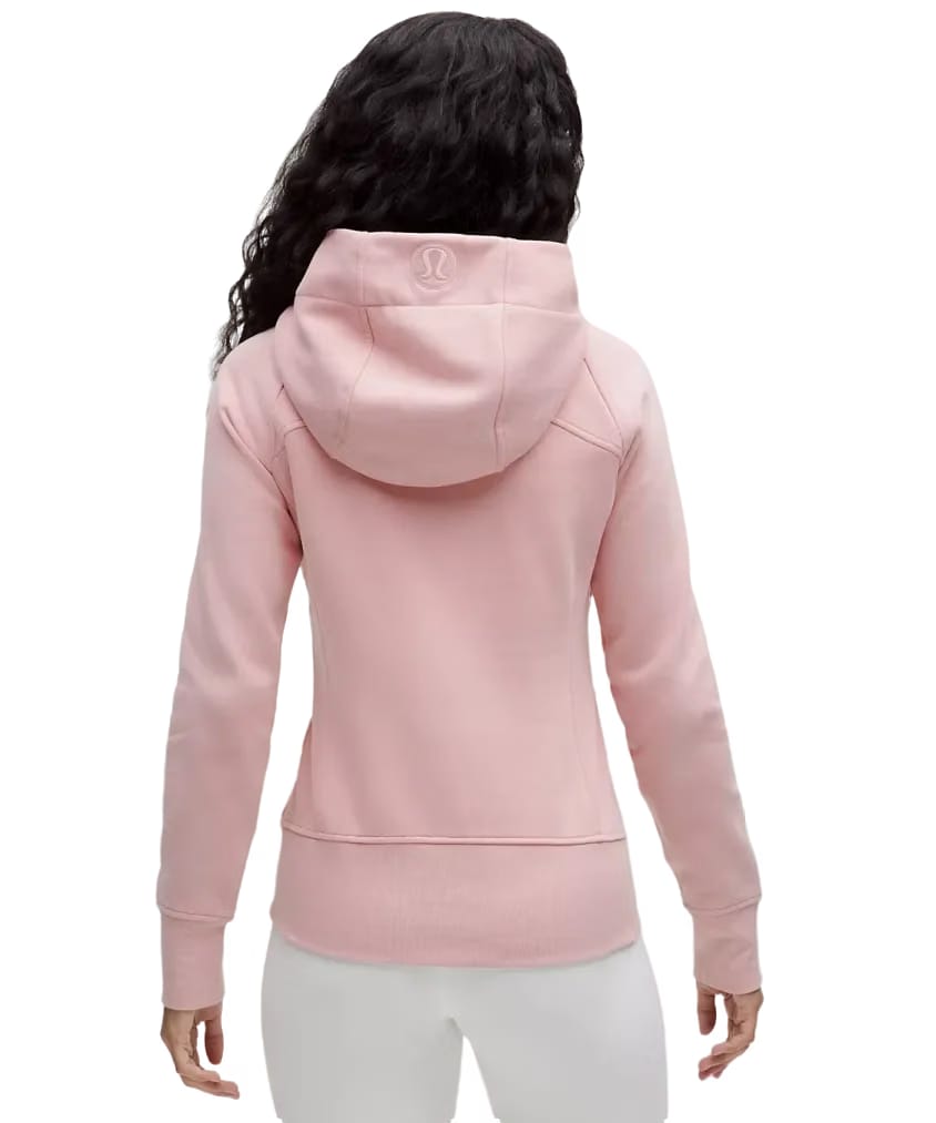 Lululemon Scuba Full-Zip Hoodie Pink Haze/Rose Gold