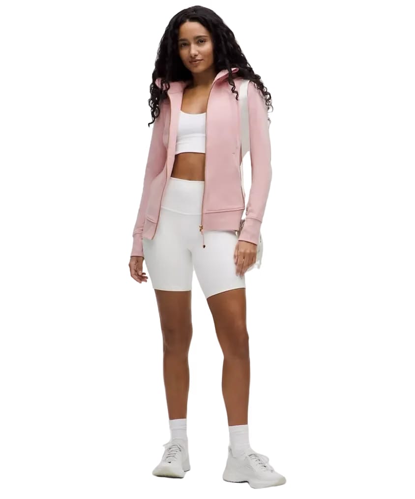 Lululemon Scuba Full-Zip Hoodie Pink Haze/Rose Gold
