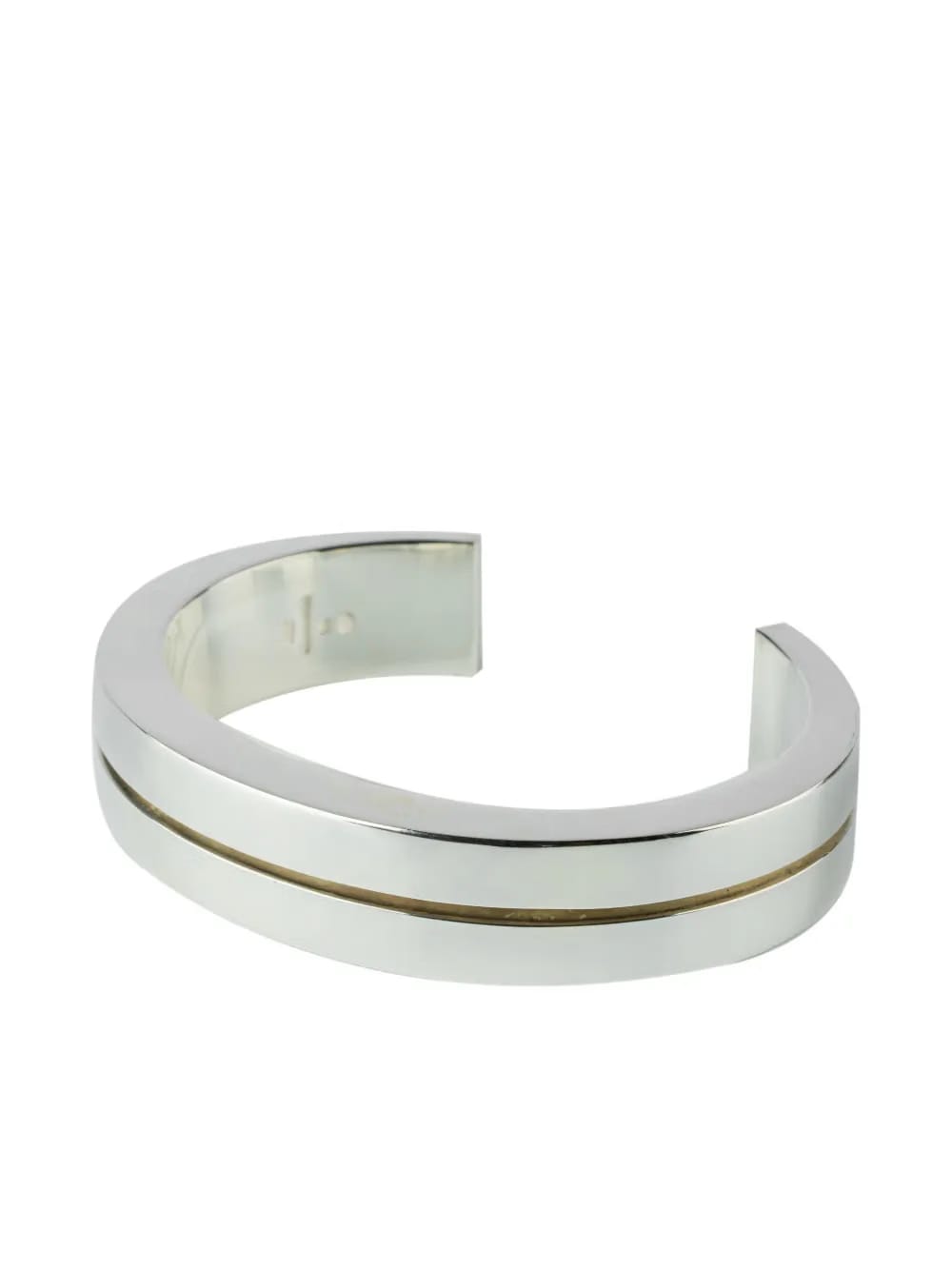 sterling silver Crescent crevice bracelet