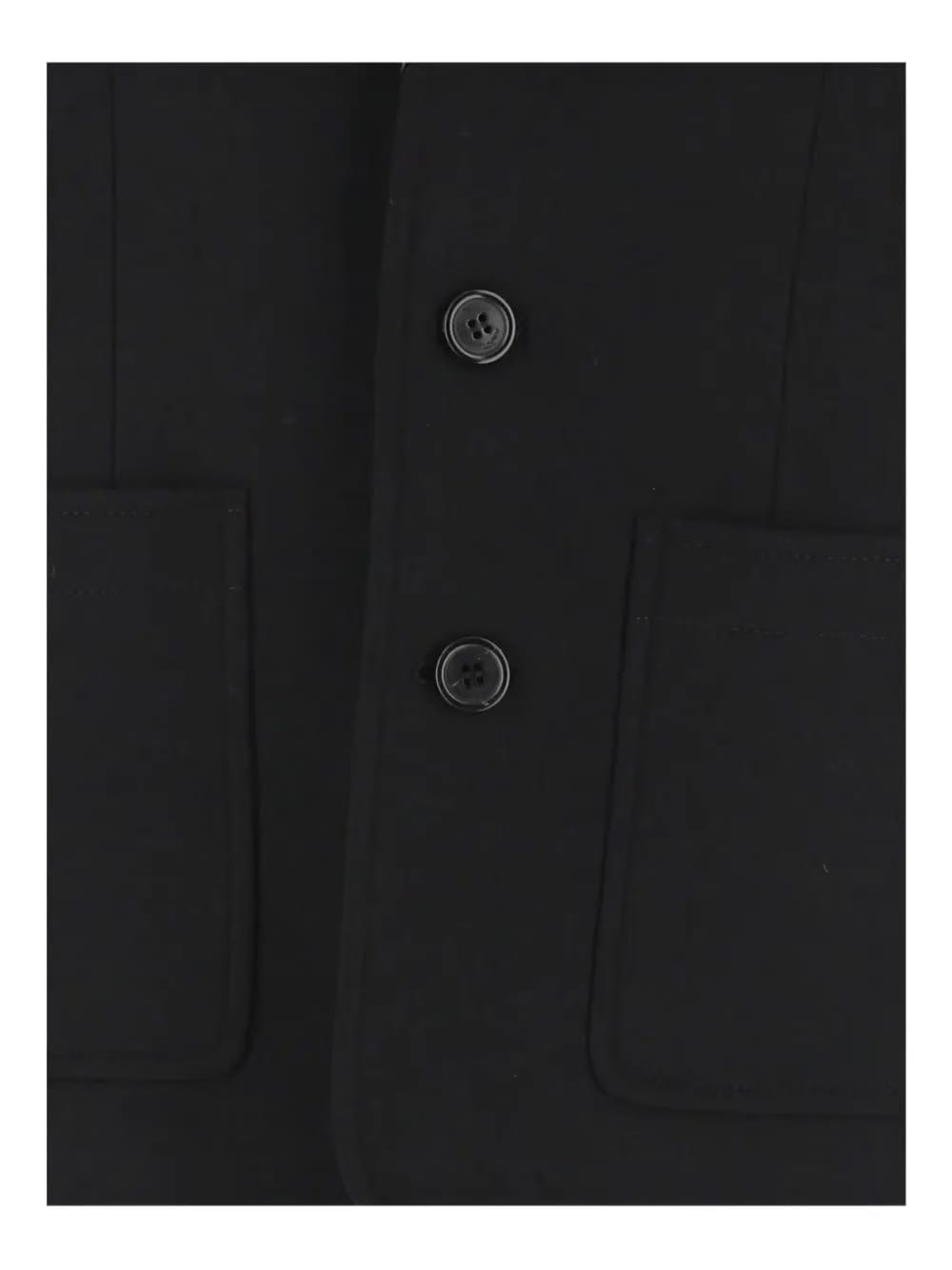 logo-embroidered single-breasted blazer