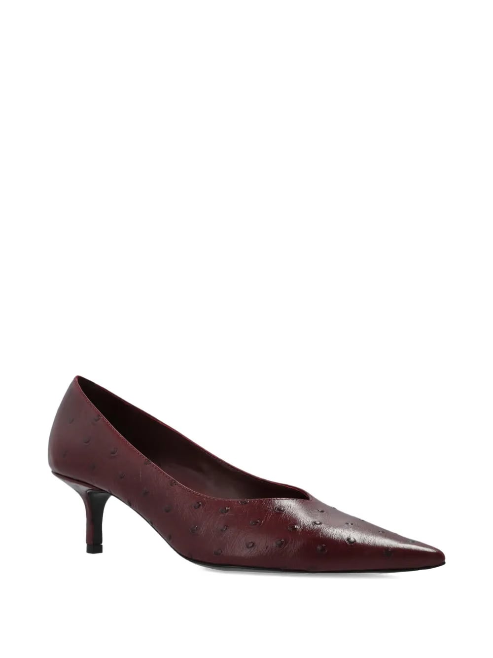 Briar pointed-toe leather pumps