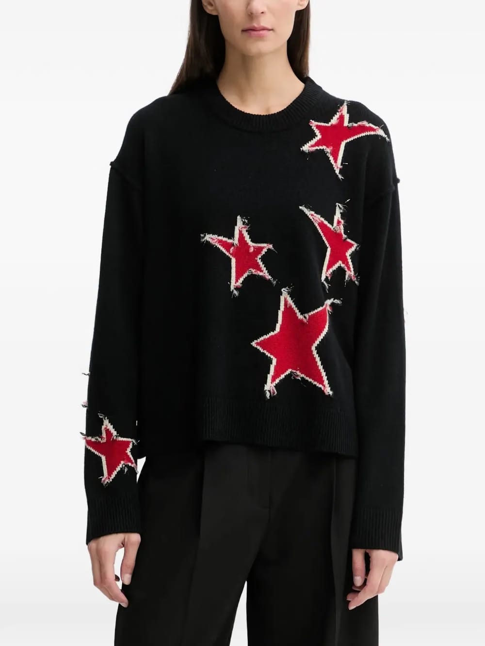 Markuz star-motif sweater