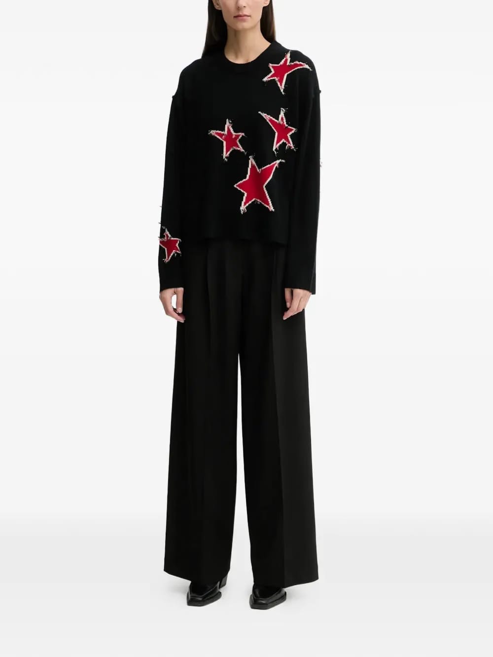Markuz star-motif sweater