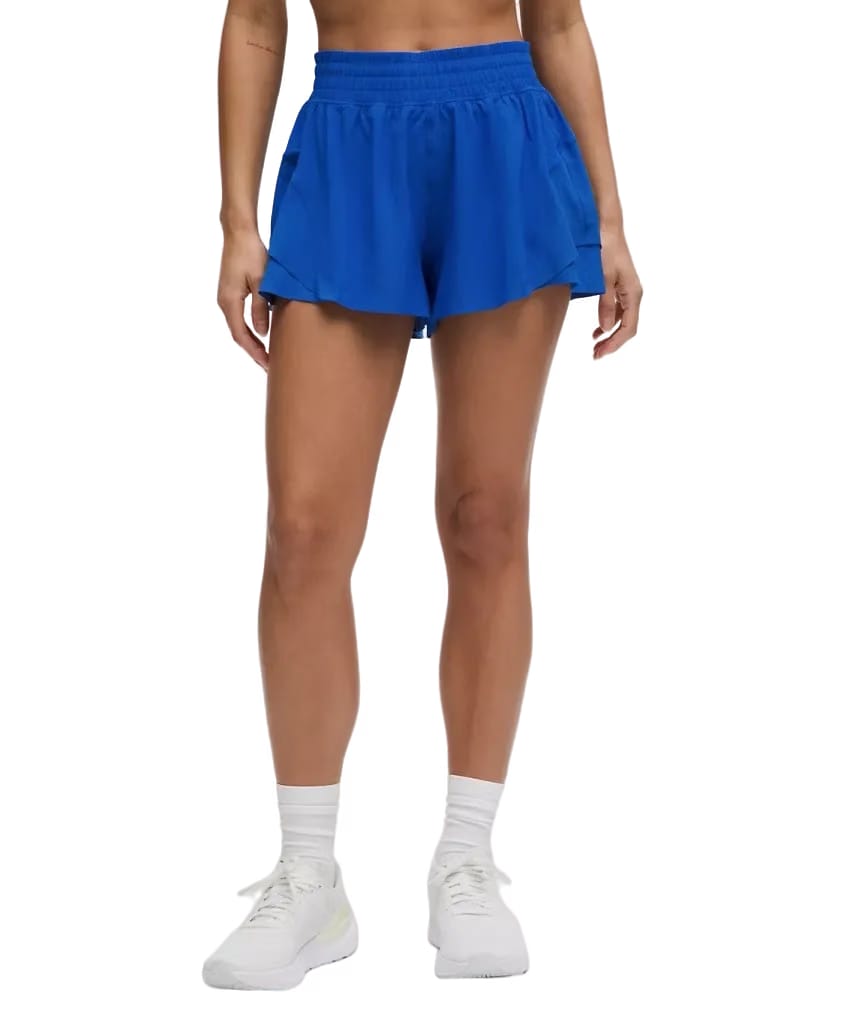 Lululemon Shake It Out High-Rise Running Shorts 2.5" Galactic Cobalt