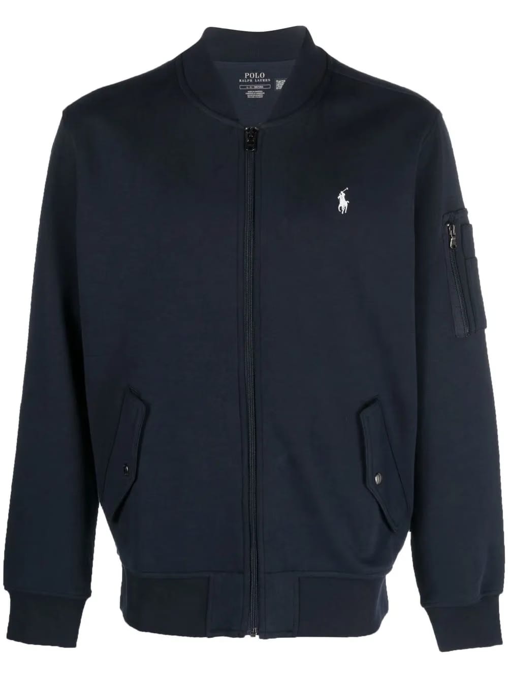 long-sleeve zip-up pullover