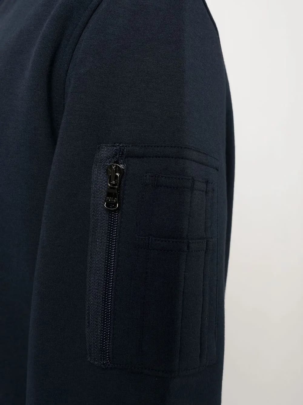 long-sleeve zip-up pullover
