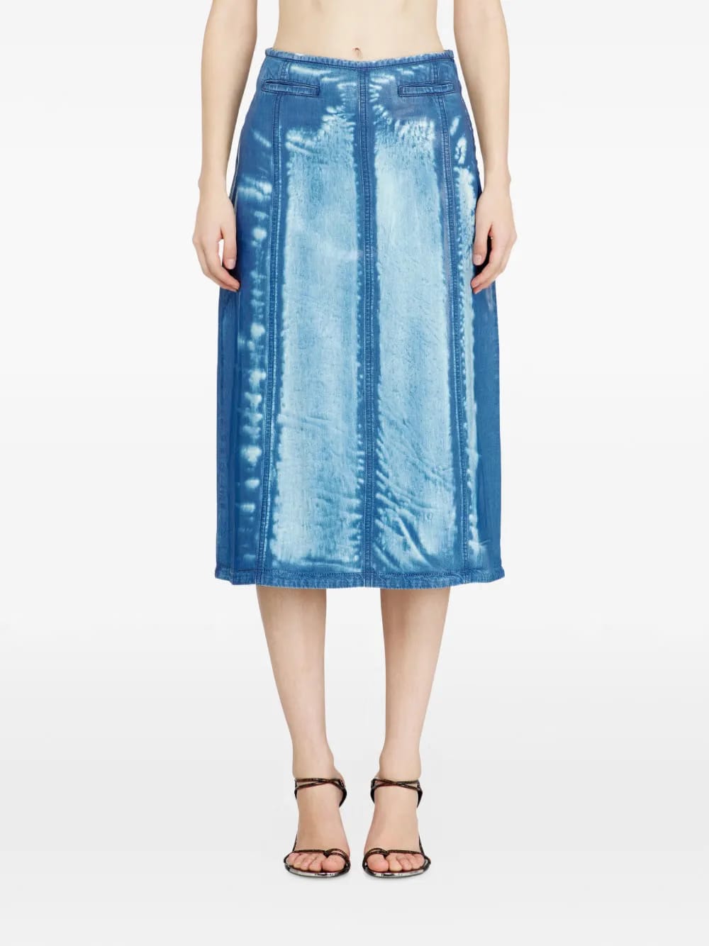 pocket A-line skirt